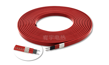 Electric heating cable is used for antifreeze and heat preservation of condensate recovery device